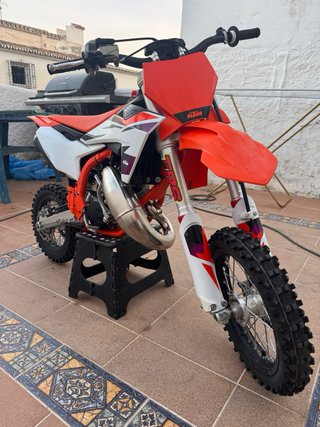 KTM SX 50cc Motocross Naranja/Blanco