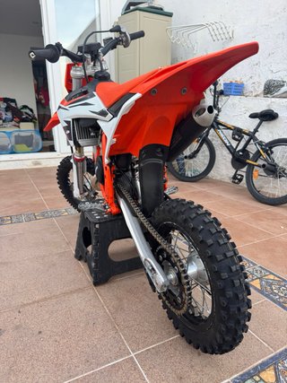 KTM SX 50cc Motocross Naranja/Blanco