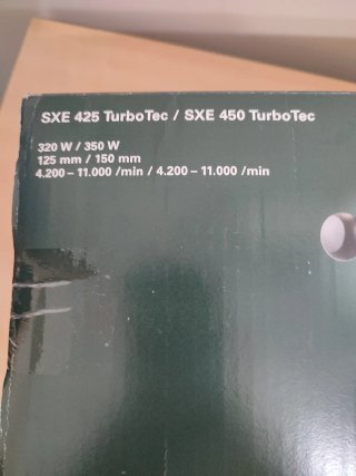 Smerigliatrice Metabo SXE 425 Turbo Tec 350W
