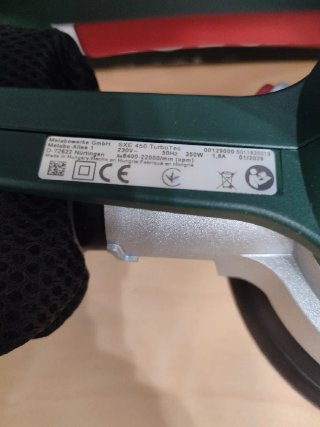 Smerigliatrice Metabo SXE 425 Turbo Tec 350W