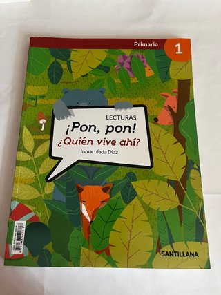 Libro Infantil ¿Quién vive ahí? Primaria 1