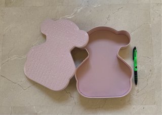 Caja Tous Rosa Metálica