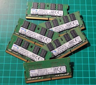 Lote 6x Módulos RAM Samsung DDR4 8GB