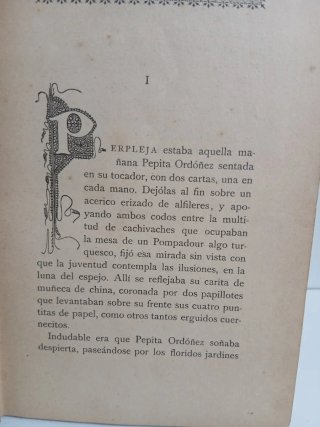 Libro Por un Piojo - Luis Coloma 1905