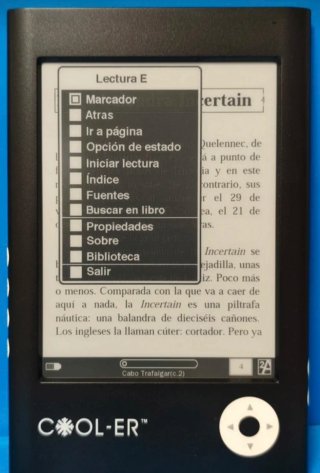 E-Reader Cooler Negro/Blanco