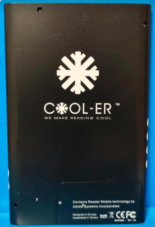 E-Reader Cooler Negro/Blanco