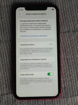 iPhone 11 64GB Rojo