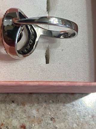 Anello Argento 925 con Perla di fiume Vintage