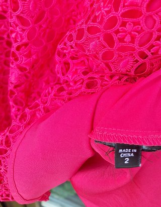 Vestido de verano rosa Talla 36 S P estilo Guess