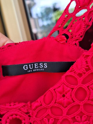 Vestido de verano rosa Talla 36 S P estilo Guess
