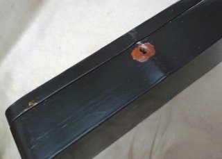 Scatola decorata per ventagli