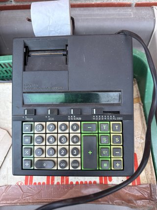 Calculadora Olivetti Divisumma 37 PD