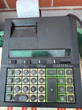 Calculadora Olivetti Divisumma 37 PD