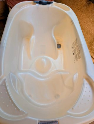 Bañera marca Jané para bebé con soporte