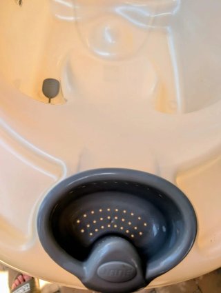 Bañera marca Jané para bebé con soporte