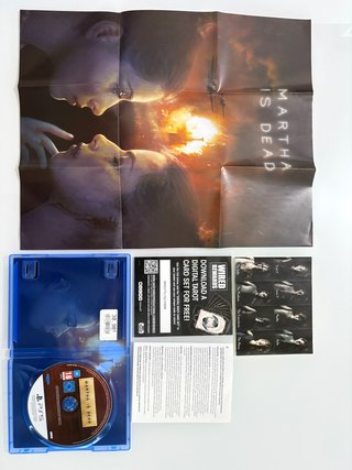 PS5 Martha is Dead + Poster + stickers