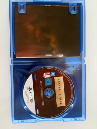 PS5 Martha is Dead + Poster + stickers
