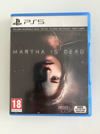 PS5 Martha is Dead + Poster + stickers