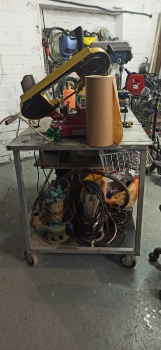 Mesa de trabajo industrial