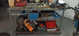 Mesa de trabajo industrial