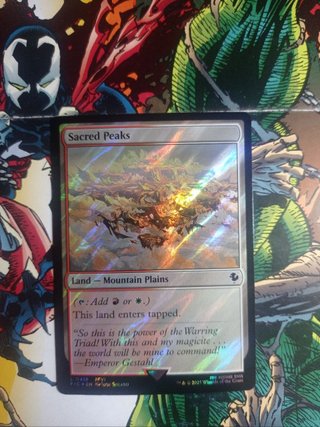 Sacred Peaks - Magic The Gathering Carta Foil
