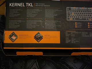 Teclado Krom Kernel TKL RGB Mecánico