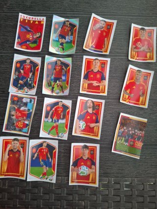 Cromo Selección Española Carrefour