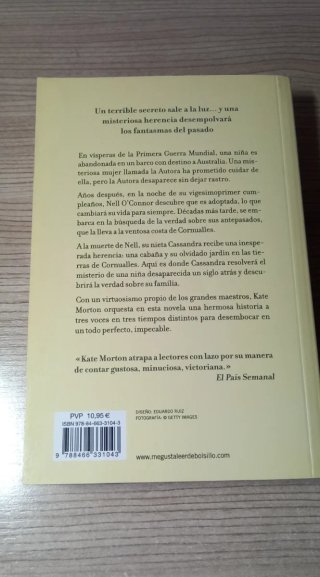 El jardín olvidado / The Forgotten Garden