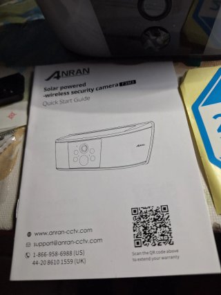 Anran Foco Solar Cámara Vigilancia Exterior