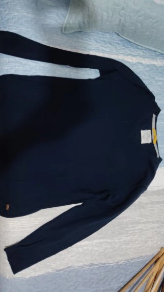 Jersey Zara azul marino pico Talla 13/14