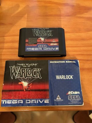 Warlock Mega Drive Sega
