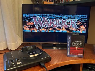 Warlock Mega Drive Sega
