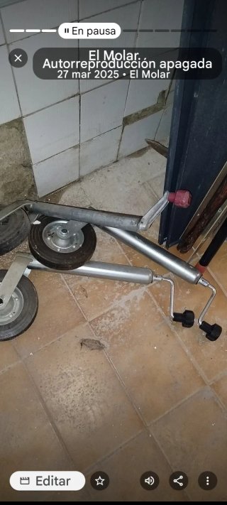 Rueda de apoyo para remolque