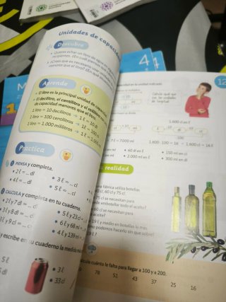 Matemáticas 4 Primaria
