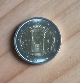 Moneda 2 Euros Jubileo 2025
