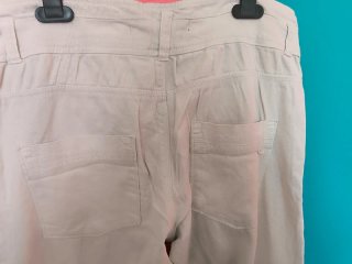 Pantalón beige talla 36