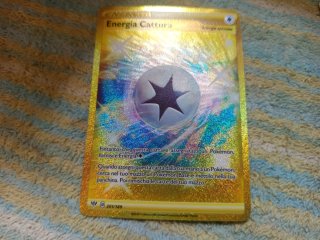 Lotto Carte Pokémon Energia Cattura Gold + Turbo D