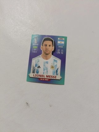 Lionel Messi Mundial 2022 Sticker