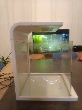 Acuario Nano 17L con Iluminación