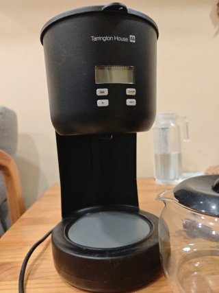 Cafetera Tarrington House con jarra de cristal