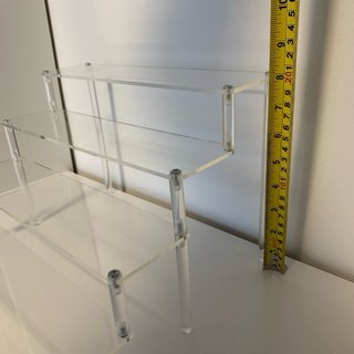 Estantería acrílica 3 baldas
