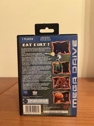 Earthworm Jim Mega Drive Sega