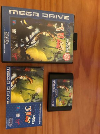 Earthworm Jim Mega Drive Sega