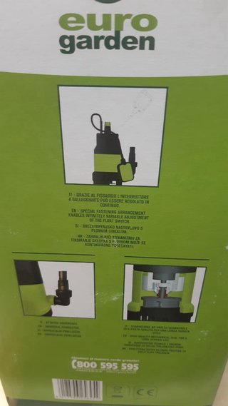 Pompa immersione Eurogarden 14000 L/h