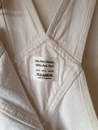 Peto vaquero blanco