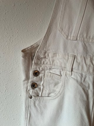 Peto vaquero blanco