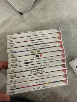 2 Consolas Wii + Juegos + Accesorios