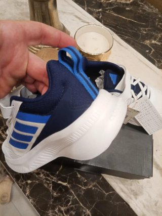 Scarpe Adidas Bambino Bianche Blu