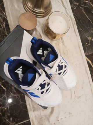 Scarpe Adidas Bambino Bianche Blu