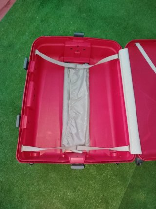 Maleta Grande Roja Ruedas